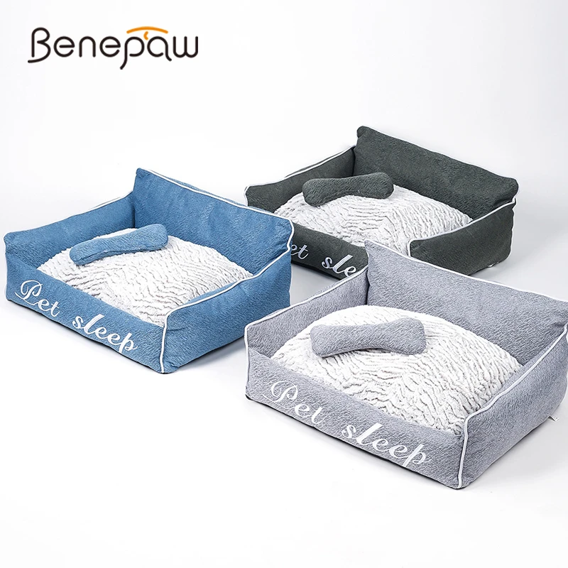 Benepaw Cosy Dog Bed For Small Medium Large Dogs Eco-friendly Breathable Anti-scratch Pet Couch Puppy Sleeping Sofa Removable
Benepaw Cosy Dog Bed For Small Medium Large Dogs Eco-friendly Breathable Anti-scratch Pet Couch Puppy Sleeping Sofa Removable