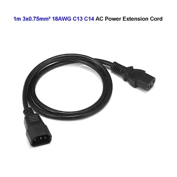 IEC C13 to C14 Power Extension Cord UPS Mains C13 C14 Power Cable For PDU PC Computer Monitor TV Projector Speaker DJ Lights
IEC C13 to C14 Power Extension Cord UPS Mains C13 C14 Power Cable For PDU PC Computer Monitor TV Projector Speaker DJ Lights