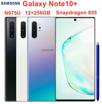 Samsung Galaxy Note 10 Plus Note10+ N975U N975U1 256GB ROM 12GB RAM Octa Core 6.8" 5 Camera Snapdragon 855 LTE Cell Phone
Samsung Galaxy Note 10 Plus Note10+ N975U N975U1 256GB ROM 12GB RAM Octa Core 6.8" 5 Camera Snapdragon 855 LTE Cell Phone