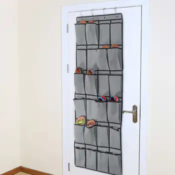 Shoe storage bag Organizer rack sundries debris storage bag 24 Large Pockets grid with 4 Metal Hooks Home Storage & Organization
Shoe storage bag Organizer rack sundries debris storage bag 24 Large Pockets grid with 4 Metal Hooks Home Storage & Organization