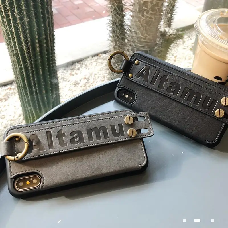 Fashion Retro Simple Wrist Card Package Phone Cover Case For Iphone X Xs Max Xr 10 8 7 6 6s Plus Luxury Pu Leather Coque Fundas
Fashion Retro Simple Wrist Card Package Phone Cover Case For Iphone X Xs Max Xr 10 8 7 6 6s Plus Luxury Pu Leather Coque Fundas