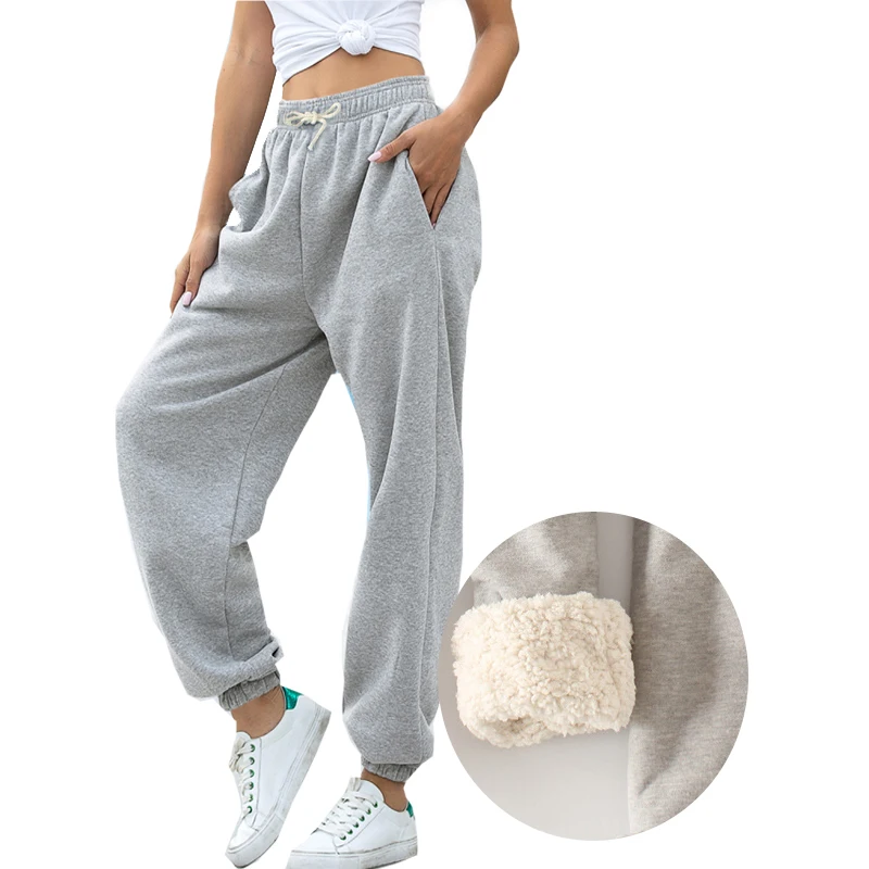 2020 Winter Warm Women's Pants Fleece Thicken College Students Sweatpants Girls Oversized Joggers 1 PC Enough For Winter 
2020 Winter Warm Women's Pants Fleece Thicken College Students Sweatpants Girls Oversized Joggers 1 PC Enough For Winter