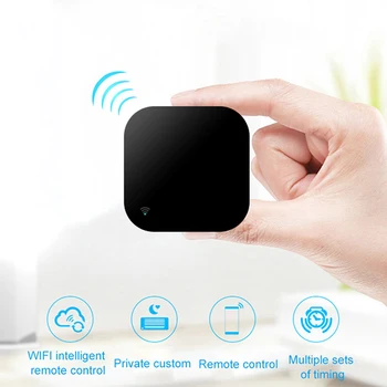 Mini Universal Intelligent 2.4GHz WIFI IR Voice Control Remote Controller Smart Life For Alexa Google Home
Mini Universal Intelligent 2.4GHz WIFI IR Voice Control Remote Controller Smart Life For Alexa Google Home
