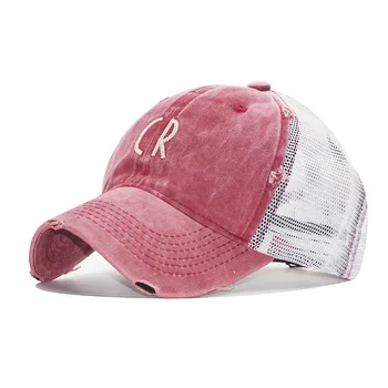 Summer Washed Cotton Letter Cr Embroidered Mesh Cap Unisex Casual Caps Men Adjustable Sun Hats Outdoor Women Summer Hip Hop Hat
Summer Washed Cotton Letter Cr Embroidered Mesh Cap Unisex Casual Caps Men Adjustable Sun Hats Outdoor Women Summer Hip Hop Hat