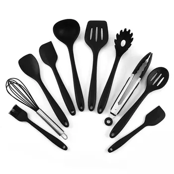 10 sets of baking barbecue cooking spatula Silica gel One-piece design High Temperature Resistance Non-stick
10 sets of baking barbecue cooking spatula Silica gel One-piece design High Temperature Resistance Non-stick