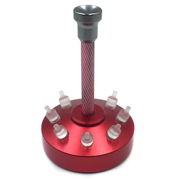 8 Hole Watch Hand Presser Tool Professional Watchmaking Watch Repairing Tool Watch Tool for Watchmaker Red
8 Hole Watch Hand Presser Tool Professional Watchmaking Watch Repairing Tool Watch Tool for Watchmaker Red