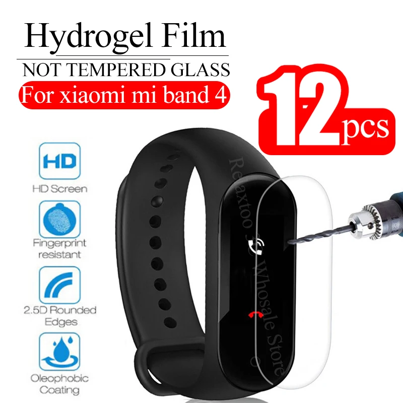 12pcs For Xiaomi mi Band 4 Screen Protector Film Soft TPU MiBand 4 Smart Wristband Protective Cover miband4 not tempered glass
12pcs For Xiaomi mi Band 4 Screen Protector Film Soft TPU MiBand 4 Smart Wristband Protective Cover miband4 not tempered glass