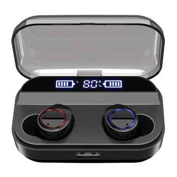 X11 TWS Bluetooth Earphone IPX7 Waterproof Bluetooth 5.0 with 2600mAh Charging Case Wireless Bluetooth headset