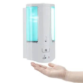 Touchless Automatic Soap Dispenser 450ml Wall-Mount Automatic IR Sensor Hand Sanitizer Disinfection Machine for Kitchen Bathroom
Touchless Automatic Soap Dispenser 450ml Wall-Mount Automatic IR Sensor Hand Sanitizer Disinfection Machine for Kitchen Bathroom