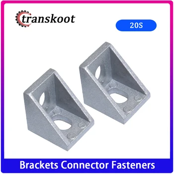 10pcs T Slot 2020 Series Aluminum Extrusion Profile Corner Angle Bracket Connector with T Slide Nut and Screw and Wrench Tools
10pcs T Slot 2020 Series Aluminum Extrusion Profile Corner Angle Bracket Connector with T Slide Nut and Screw and Wrench Tools