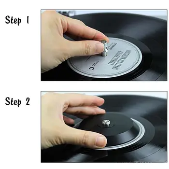 Durable Steel LP Vinyl Turntables Disc Stabilizer Anti Shock Record Weight/Clamp D08A
Durable Steel LP Vinyl Turntables Disc Stabilizer Anti Shock Record Weight/Clamp D08A