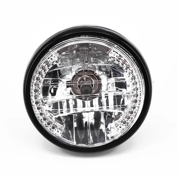 7" Motorcycle Headlight Motorcycle Headlight Amber Turn Signal Indicators 2 in 1 18cm
7" Motorcycle Headlight Motorcycle Headlight Amber Turn Signal Indicators 2 in 1 18cm