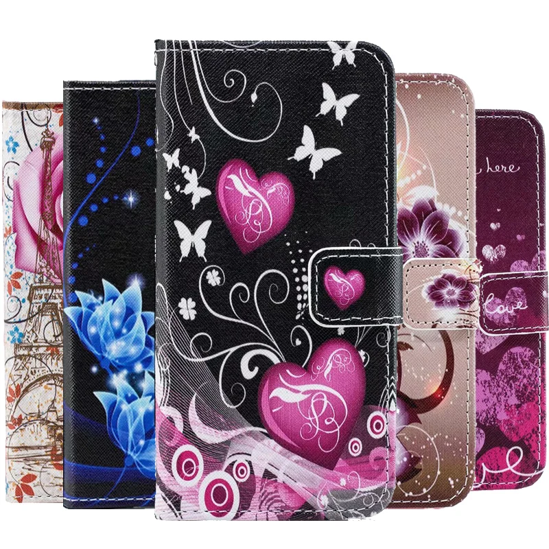 Fashion Leather Flip Cover For Xiaomi Redmi Note 8T 7 8 Pro 7A 8A Mi 9 SE CC9 CC9E 6X A2 A3 Lite 9T Wallet Case Butterfly | Мобильные