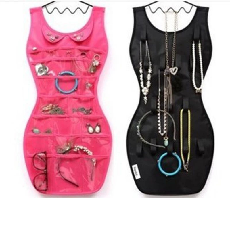 Jewelry Display Bag Black Non-woven Fabric Jewellery Organizer Necklace Bracelet Earring Double Sided Hanging Jewelry Collection 
Jewelry Display Bag Black Non-woven Fabric Jewellery Organizer Necklace Bracelet Earring Double Sided Hanging Jewelry Collection
