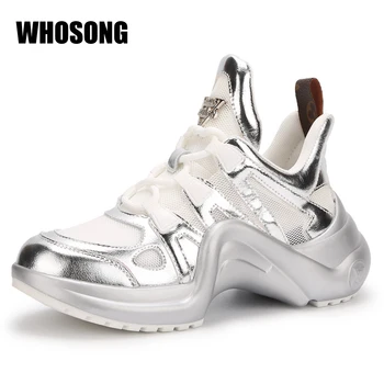 Autumn Women Platform Sneakers Ladies Genuine Leather Shoes Girls Mesh Sport Sneakers Casual Sneakers Chunky Sneakers Trainers
Autumn Women Platform Sneakers Ladies Genuine Leather Shoes Girls Mesh Sport Sneakers Casual Sneakers Chunky Sneakers Trainers