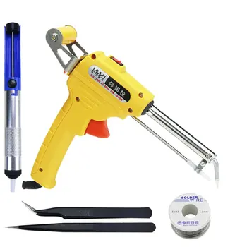 110V/220V 60W US/EU Hand-held External Heating Soldering Iron Automatically Send Tin Gun Soldering Welding Repair Tool
110V/220V 60W US/EU Hand-held External Heating Soldering Iron Automatically Send Tin Gun Soldering Welding Repair Tool
