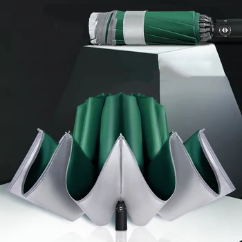 Folding Umbrella Rain Female Reflective 10K Windproof Umbrella UV Protection Umbrella Male Business parasol Christmas Gift
Folding Umbrella Rain Female Reflective 10K Windproof Umbrella UV Protection Umbrella Male Business parasol Christmas Gift