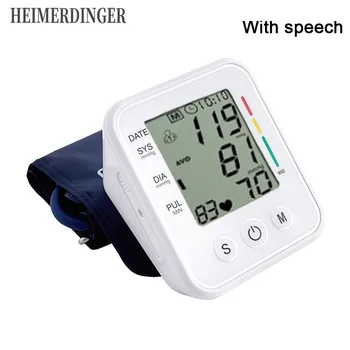 LCD Display Blood Pressure Monitor Sphygmomanometer Portable Arm Band Type Sphygmomanometer Automatic Upper Arm Monitoring Meter
LCD Display Blood Pressure Monitor Sphygmomanometer Portable Arm Band Type Sphygmomanometer Automatic Upper Arm Monitoring Meter