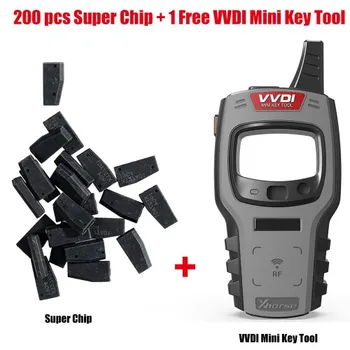 200pcs Xhorse VVDI Super Chips XT27 Get 1 Set Free VVDI Mini Key Tool
200pcs Xhorse VVDI Super Chips XT27 Get 1 Set Free VVDI Mini Key Tool
