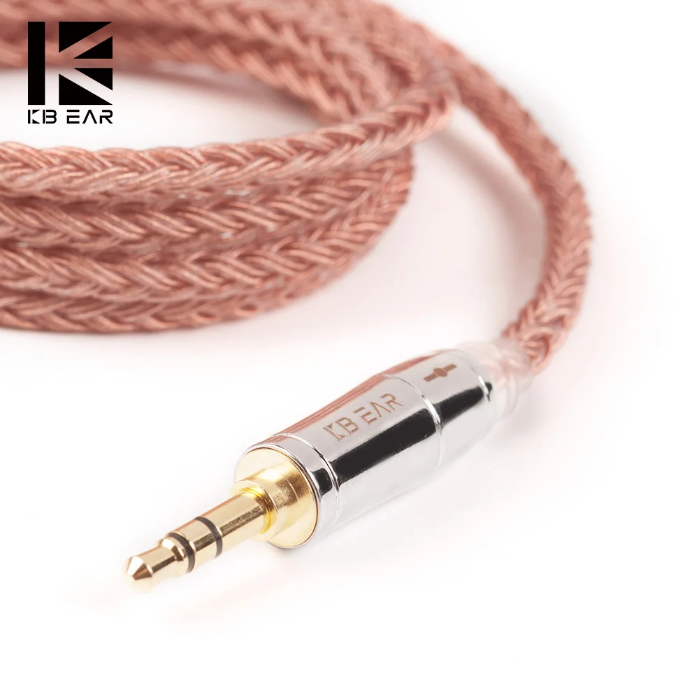KBEAR-16-core-copper-cable-With-2-5-3-5-4-4-Earphone-Cable-For-KB06