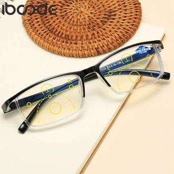 iboode Multifocal Reading Glasses Progressive Anti Blue Ray Presbyopic Eyeglasses Half Frame Men Women Optical Spectacle Eyewear
iboode Multifocal Reading Glasses Progressive Anti Blue Ray Presbyopic Eyeglasses Half Frame Men Women Optical Spectacle Eyewear