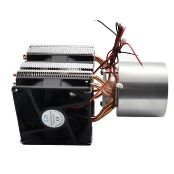 Electronic Semiconductor Refrigeration DIY Cooler Cooling Device Kit Refrigeration Cooling Air Cooling Radiator 12V SG X6HA
Electronic Semiconductor Refrigeration DIY Cooler Cooling Device Kit Refrigeration Cooling Air Cooling Radiator 12V SG X6HA