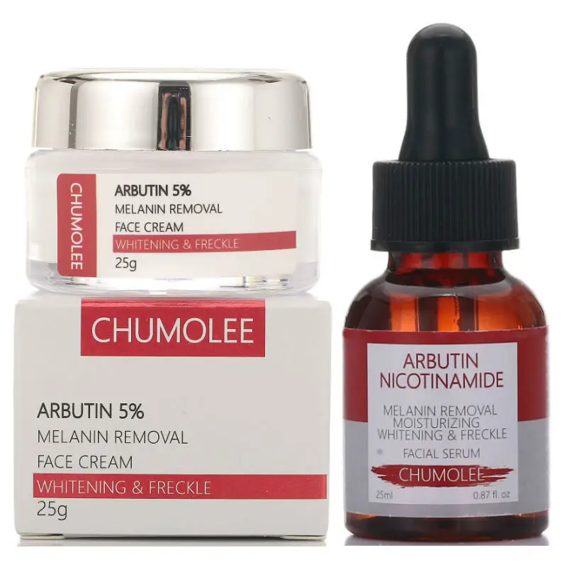 *Chumolee Arbutin Whitening Freckle Cream Alpha Arbutin Serum Remove Melasma Anti-aging Face Cream Skin Care Essence
*Chumolee Arbutin Whitening Freckle Cream Alpha Arbutin Serum Remove Melasma Anti-aging Face Cream Skin Care Essence