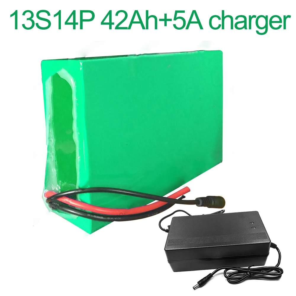 With 5A charger 48V 42Ah 13S14P 18650 Li-ion Battery Pack E-Bike Ebike electric bicycle 270x255x70mm
With 5A charger 48V 42Ah 13S14P 18650 Li-ion Battery Pack E-Bike Ebike electric bicycle 270x255x70mm