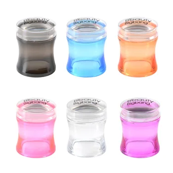BeautyBigBang Plastic Silicone Head Stamping Clear Jelly Flower Handle Nail Art Stamper 
BeautyBigBang Plastic Silicone Head Stamping Clear Jelly Flower Handle Nail Art Stamper