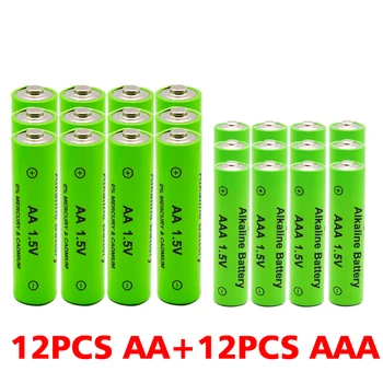 AA + AAA 100% New 1.5V Rechargeable AA Battery AAA Alkaline 3800-3000mah For Torch Toys Clock MP3 Player Replace Ni-Mh Battery
AA + AAA 100% New 1.5V Rechargeable AA Battery AAA Alkaline 3800-3000mah For Torch Toys Clock MP3 Player Replace Ni-Mh Battery