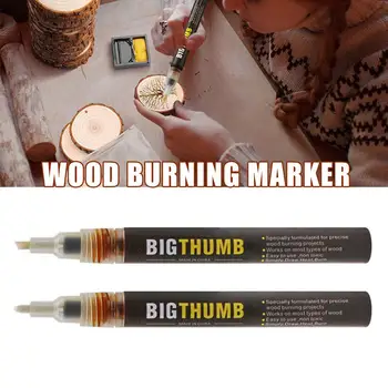Wood Burning Pen Marker Chemical Burning Scorch Pen For DIY Projects Easy And Safe (3mm) Fine Tip Burner Tool
Wood Burning Pen Marker Chemical Burning Scorch Pen For DIY Projects Easy And Safe (3mm) Fine Tip Burner Tool