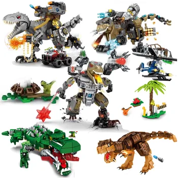 5 Types Jurassic Tyrannosaurus Raptor Dinosaur Rescue World Building blocks Movie Park With Figures Kit Bricks Toys For Children
5 Types Jurassic Tyrannosaurus Raptor Dinosaur Rescue World Building blocks Movie Park With Figures Kit Bricks Toys For Children