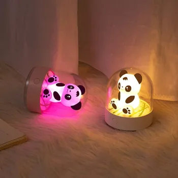 Nordic New Panda Multi-Function Aromatherapy Night Light Led Seven Color Ambience Light USB Rechargeable UV Disinfection Light
Nordic New Panda Multi-Function Aromatherapy Night Light Led Seven Color Ambience Light USB Rechargeable UV Disinfection Light