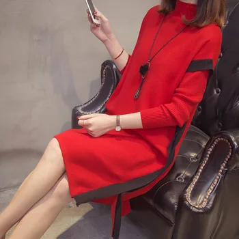 2020 rooms, 4 rows and 4 rows) Photographs of the new curling high collar, medium and long color matching knitted skirt 70
2020 rooms, 4 rows and 4 rows) Photographs of the new curling high collar, medium and long color matching knitted skirt 70
