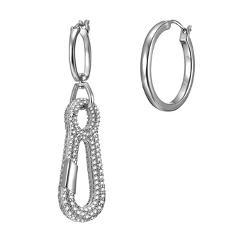 High sense niche asymmetric flash drill zipper earrings 2020 fashion temperament earpiece women's tide
High sense niche asymmetric flash drill zipper earrings 2020 fashion temperament earpiece women's tide