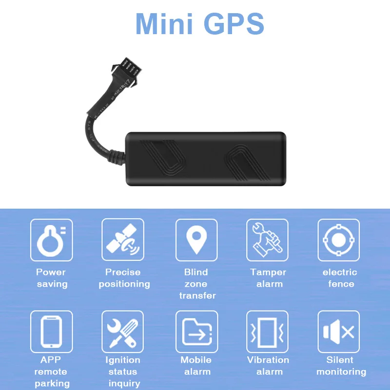 Vehicle Mini GPS Tracker Car Wide Voltage 90V Localizador GPS Locator Auto GPS Tracker GPRS/GSM Moto Car Accessories Track
Vehicle Mini GPS Tracker Car Wide Voltage 90V Localizador GPS Locator Auto GPS Tracker GPRS/GSM Moto Car Accessories Track