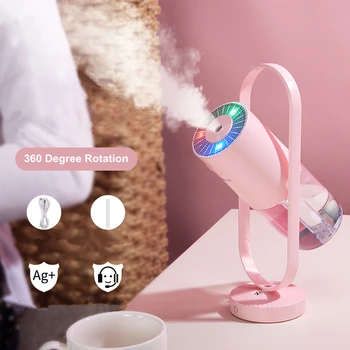 Portable Mini Humidifier Negative Ion 200ml Magic Shadow Ultrasonic Aroma Diffuser 360 Degree Mist Color Light Humidificador
Portable Mini Humidifier Negative Ion 200ml Magic Shadow Ultrasonic Aroma Diffuser 360 Degree Mist Color Light Humidificador