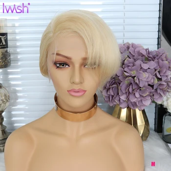 Pixie Cut Wig short Bob Lace front Wig 13*4 Straight Lace Front Human Hair Wigs Brazilian Remy Hair Wig Pre Plucked Bleach Knots
Pixie Cut Wig short Bob Lace front Wig 13*4 Straight Lace Front Human Hair Wigs Brazilian Remy Hair Wig Pre Plucked Bleach Knots