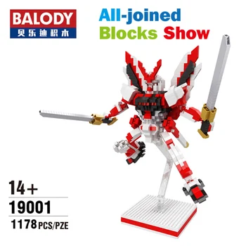 New Arrivals 19001 Gundam Robot Block Mini Building Plastic 3D Diamond Assembly Model Educational Toys Bricks For Collection
New Arrivals 19001 Gundam Robot Block Mini Building Plastic 3D Diamond Assembly Model Educational Toys Bricks For Collection