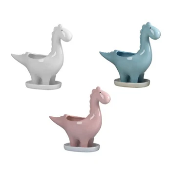 Ceramic Herbivorous Dragon Flower Pot With Tray Creative Dinosaur Flower Pot Succulent Garden Table Decoration,,
Ceramic Herbivorous Dragon Flower Pot With Tray Creative Dinosaur Flower Pot Succulent Garden Table Decoration,,