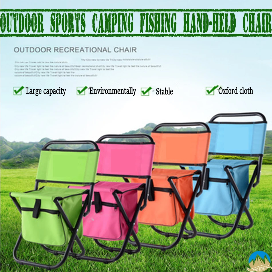 MYJ Compact Folding Chair Portable Storage Seat Foldable Backpack Stool Camping Chairs with with Backrest Pocket for Fishing
MYJ Compact Folding Chair Portable Storage Seat Foldable Backpack Stool Camping Chairs with with Backrest Pocket for Fishing