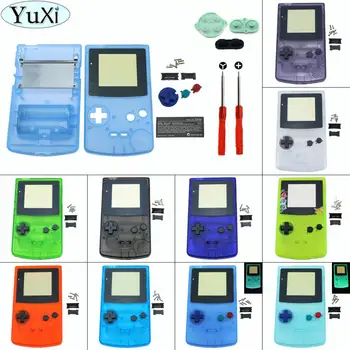 YuXi Full Case Cover Housing Shell Replacement for Gameboy Pocket Game Console for GBC Shell Case with Buttons Kit and tools
YuXi Full Case Cover Housing Shell Replacement for Gameboy Pocket Game Console for GBC Shell Case with Buttons Kit and tools