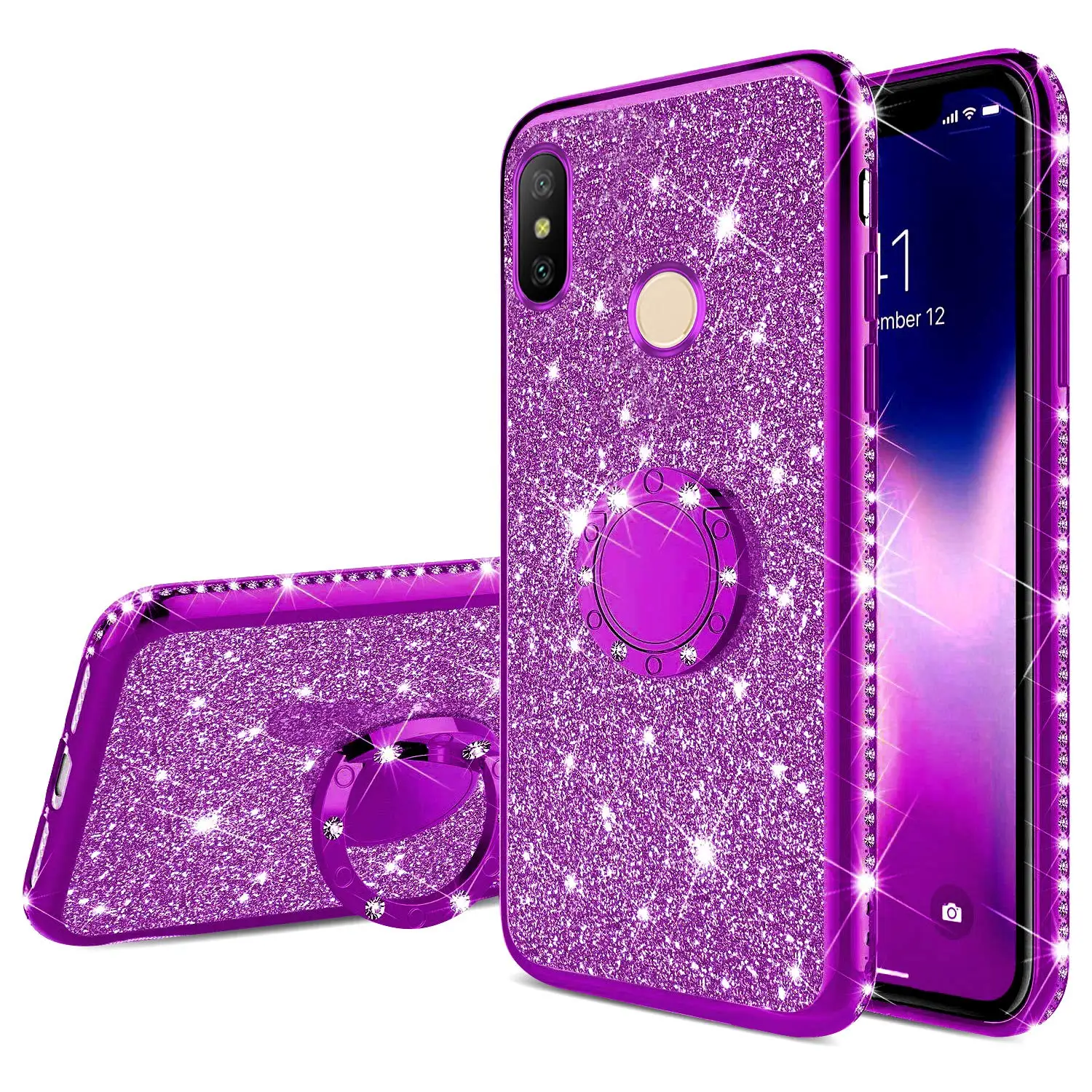Finger Ring Diamond Soft Case for XIAOMI REDMI 7 7A 6A Note 5 7 K20 Pro Mi 9 9T 8 SE Lite A2 A3 MiA3 Glitter Plating Cover
Finger Ring Diamond Soft Case for XIAOMI REDMI 7 7A 6A Note 5 7 K20 Pro Mi 9 9T 8 SE Lite A2 A3 MiA3 Glitter Plating Cover