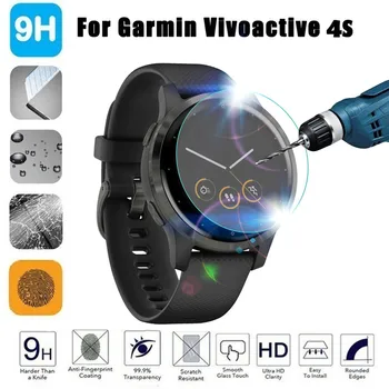 

Full Cover 1PC Ultrathin Film Tempered Glass Screen Protector for Garmin Vivoactive 4S 2020 new mart watch accessories