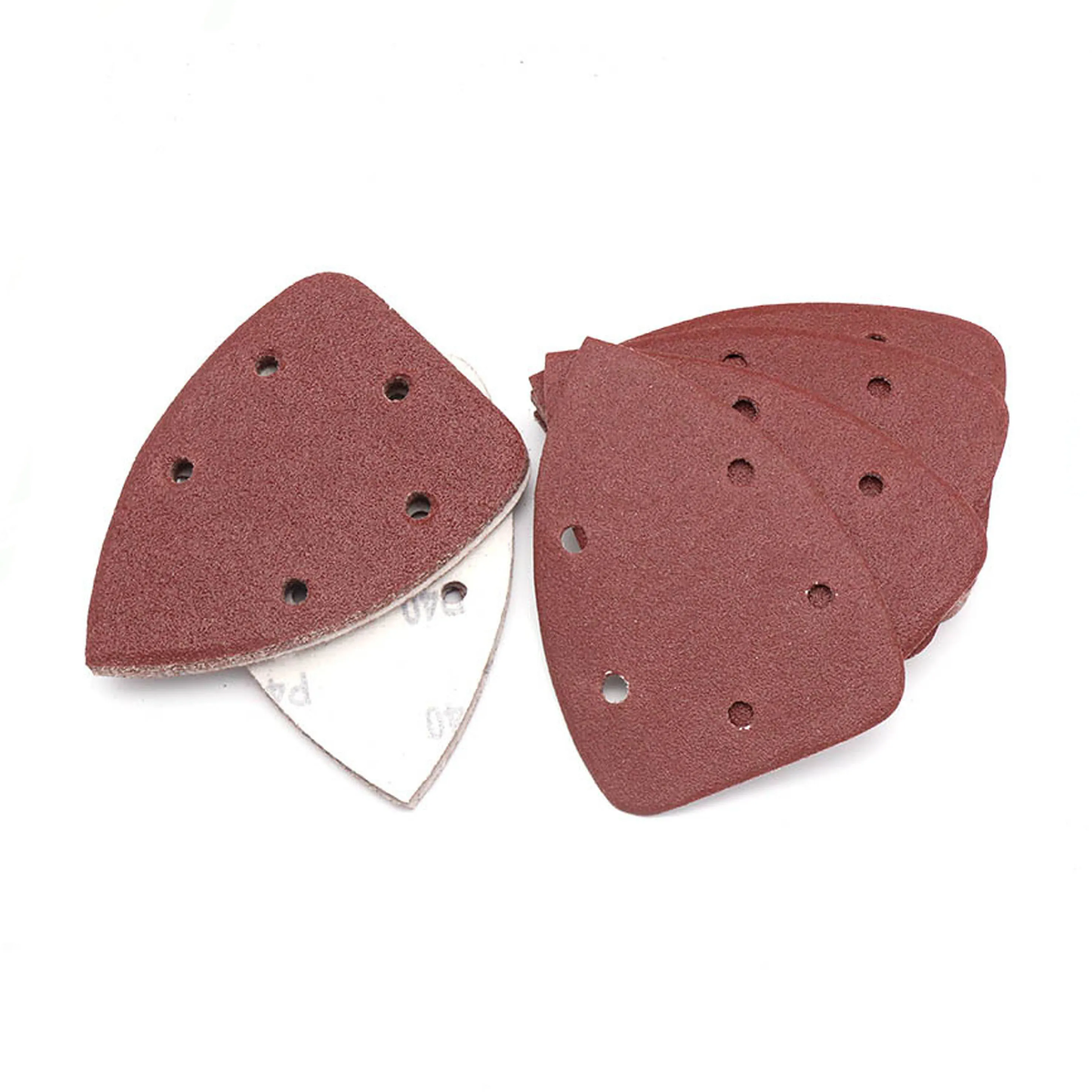 20pcs 320 Grit Triangle Sanding Sheets 5 Holes Abrasive Sanding Disc For Woodworking
20pcs 320 Grit Triangle Sanding Sheets 5 Holes Abrasive Sanding Disc For Woodworking