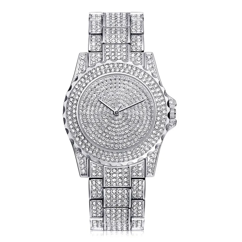 Sliver Women Watches Full Diamond Solid Color No Logo Dial Quartz Wristwatches Female Time Crystal Clock New Ladies Wristwatch 
Sliver Women Watches Full Diamond Solid Color No Logo Dial Quartz Wristwatches Female Time Crystal Clock New Ladies Wristwatch