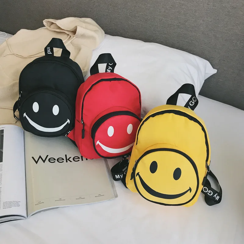 CHILDREN'S Bag 2018 Autumn And Winter New Style Backpack Cute Smiley Backpack Korean-style Men And Women Children Casual School
CHILDREN'S Bag 2018 Autumn And Winter New Style Backpack Cute Smiley Backpack Korean-style Men And Women Children Casual School