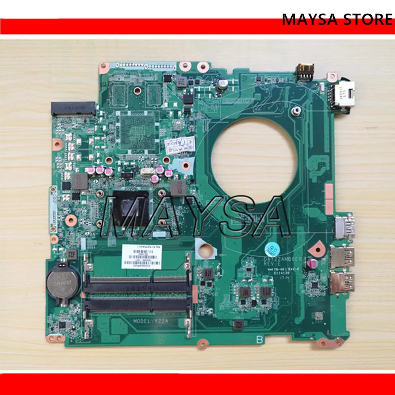 763422-501 763422-001 для HP PAVILION 17Z-F000 ноутбука Pavilion 17-F материнская плата DAY22AMB6E0 REV:E A8-6410 Y22A |