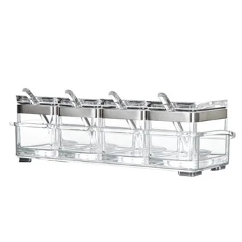 Acrylic Seasoning Box Spice Jar Set Condiment Cruet Bottle Kitchen Supplies
Acrylic Seasoning Box Spice Jar Set Condiment Cruet Bottle Kitchen Supplies