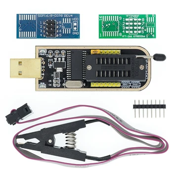 1PCS CH341A 24 25 Series EEPROM Flash BIOS USB Programmer Module + SOIC8 SOP8 Test Clip For EEPROM 93CXX / 25CXX / 24CXX
1PCS CH341A 24 25 Series EEPROM Flash BIOS USB Programmer Module + SOIC8 SOP8 Test Clip For EEPROM 93CXX / 25CXX / 24CXX